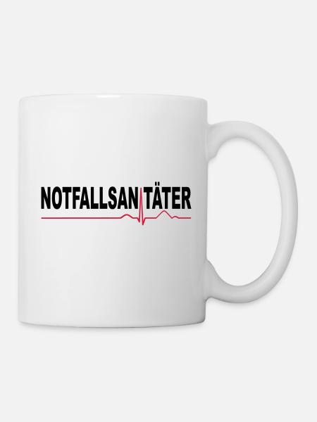 Notfallsanitäter - Tasse - Weiß