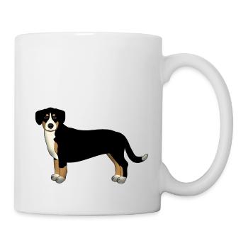 Entlebucher vorn - Tasse - Weiß - Rechts