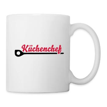 Küchenchef - Tasse - Weiß - Rechts