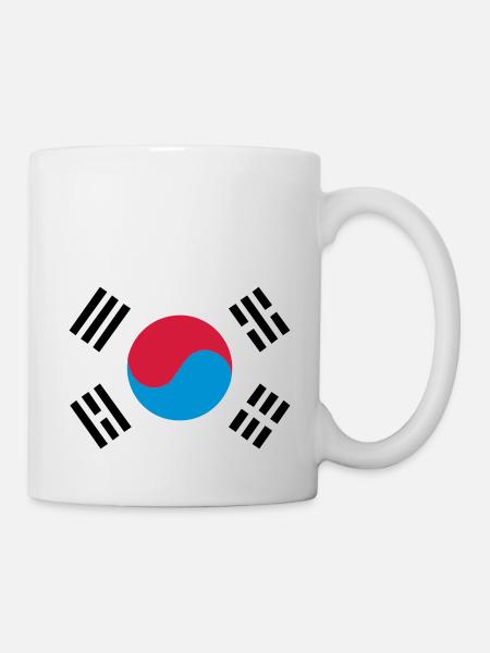 South Korea - Mug blanc - blanc