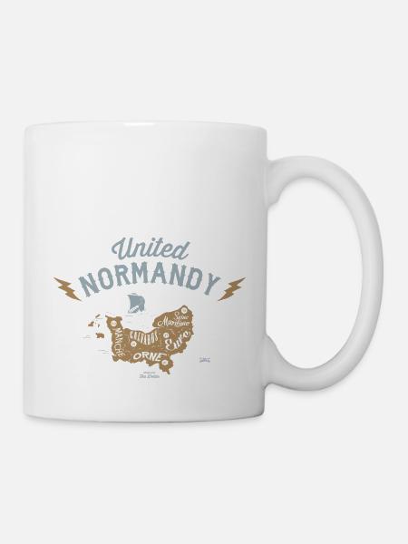 United Normandy - Mug blanc - blanc