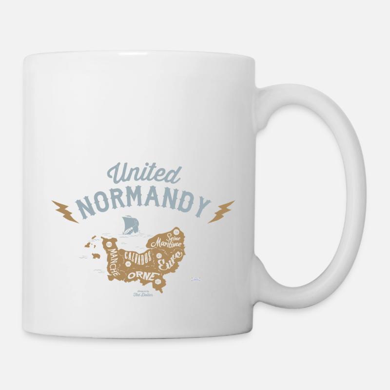 United Normandy - Mug blanc - blanc