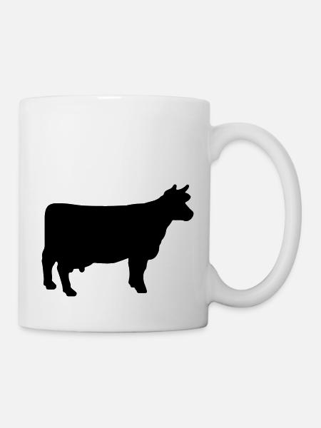 cow - Tasse - Weiß