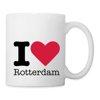 I Love Rotterdam - Mug blanc - blanc - Droite