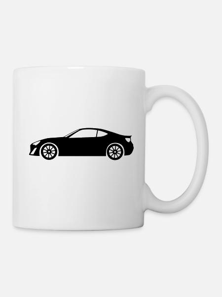 GT86 BRZ FR-S - Tasse - Weiß
