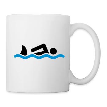 schwimmen - Mug - white - Right
