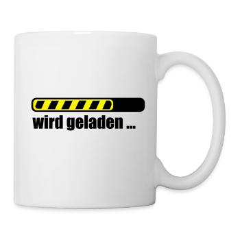 Ladebalken PC loading Computer Download - Tasse - Weiß - Rechts