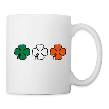 irish klee - Tasse - Weiß - Rechts