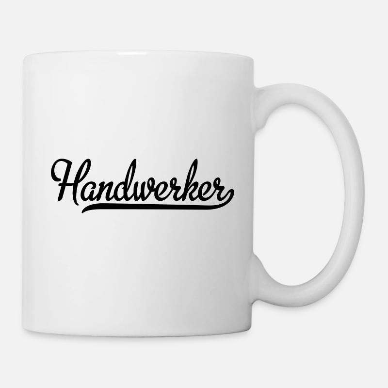 Handwerker - Tasse - Weiß