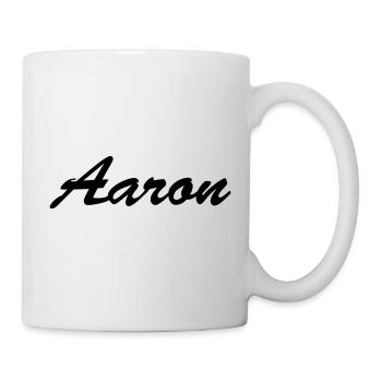 Aaron - Tasse - Weiß - Rechts