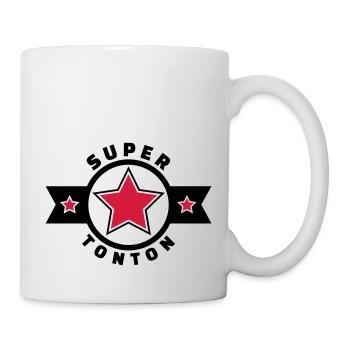 super tonton (v.4) - Mug blanc - blanc - Droite