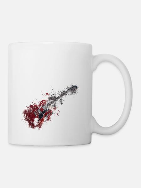 Guitar - Mug - white