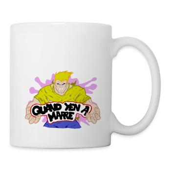 Quand yen a marre - Mug blanc - blanc - Droite