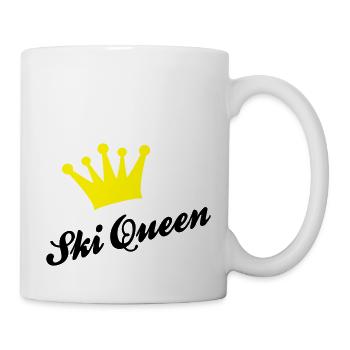Ski - Tasse - Weiß - Rechts