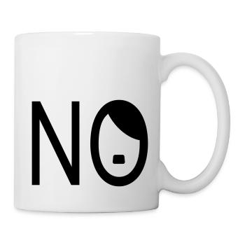 NO - Gegen Nazis - Tasse - Weiß - Rechts