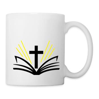 Christian Cross Bible 2c - Mug - white - Right