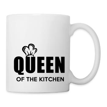 Königin der Küchen - Tasse - Weiß - Rechts