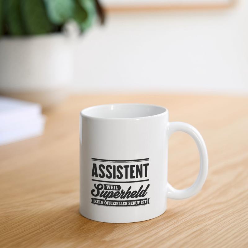 Superheld Assistent Tasse