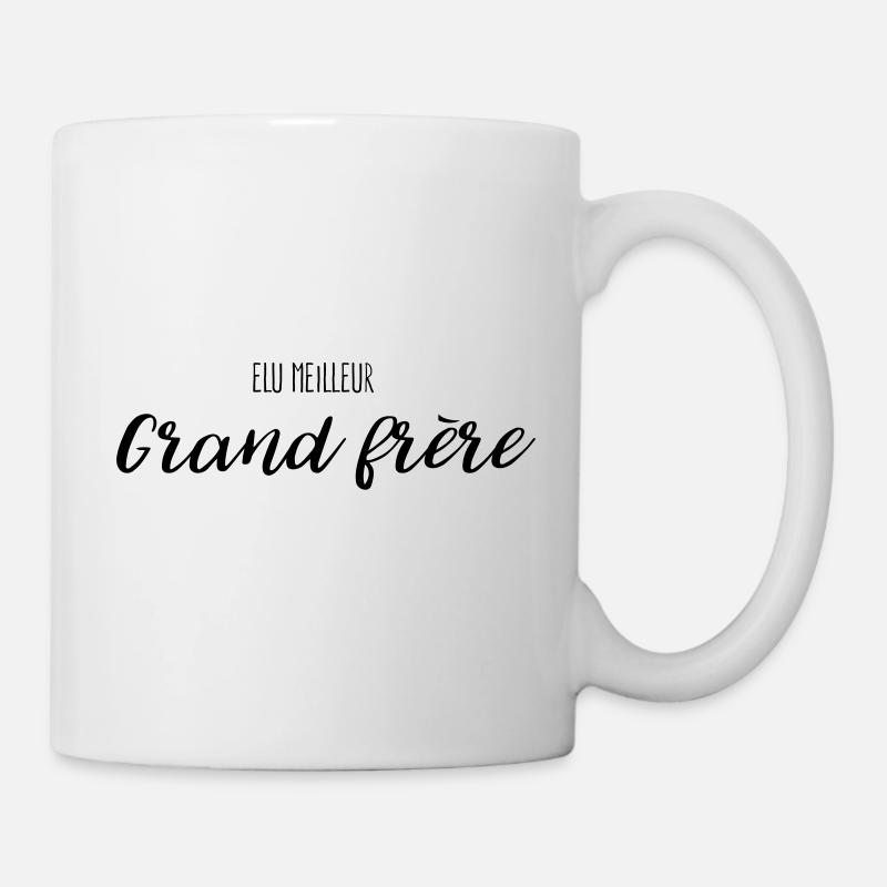 Meilleur Grand Frère - Mug blanc - blanc