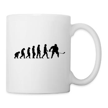 evolution hockey - Tasse - Weiß - Rechts