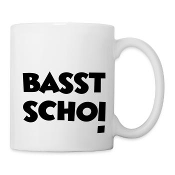 Basst Scho! - Tasse - Weiß - Rechts
