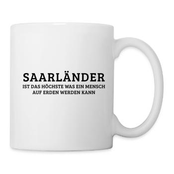Saarländer – Saarland dh - Tasse - Weiß - Rechts