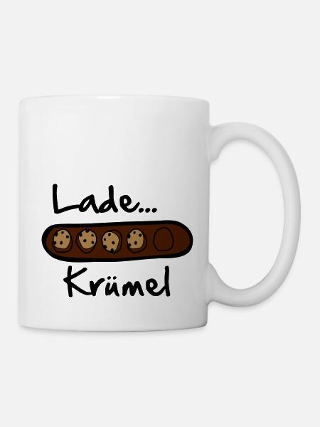 Lade... Krümel - Tasse - Weiß