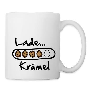 Lade... Krümel - Tasse - Weiß - Rechts