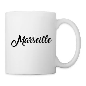 Marseille - Mug blanc - blanc - Droite