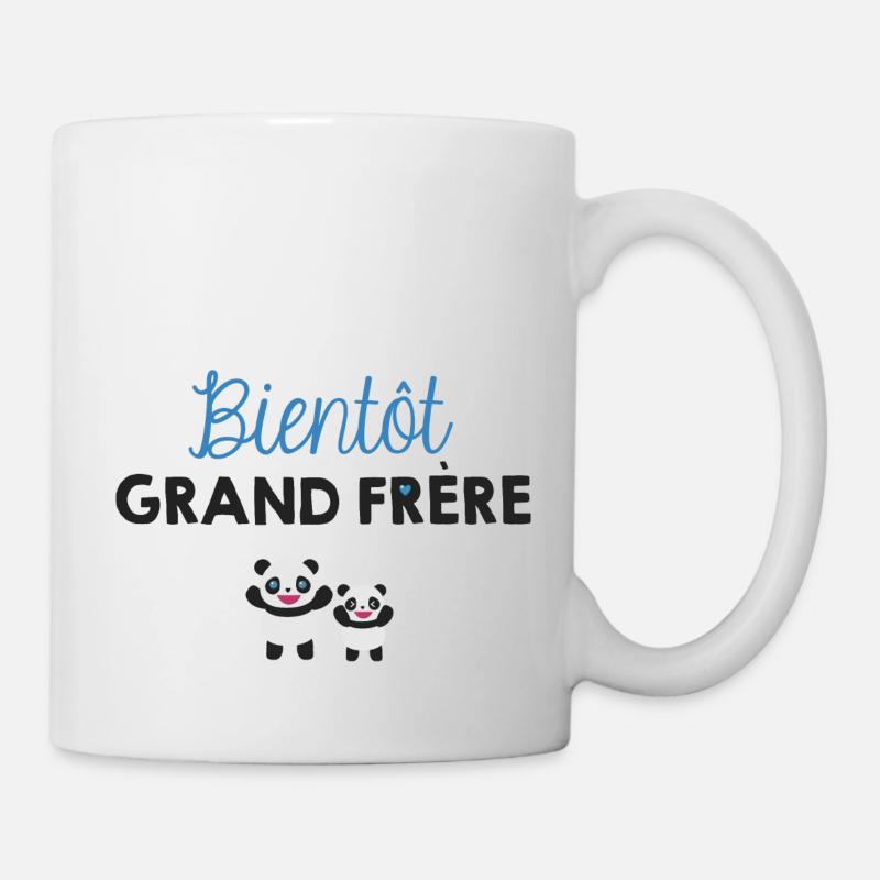 Bientôt grand frère - Mug blanc - blanc