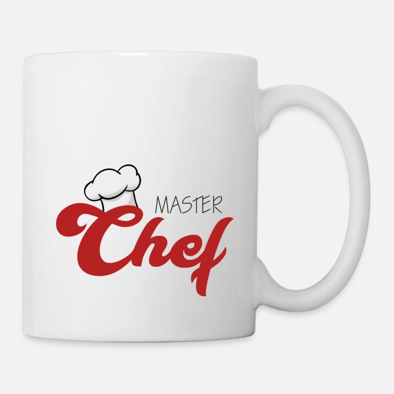 Cuisinier / Chef: Master Chef - Mug blanc - blanc