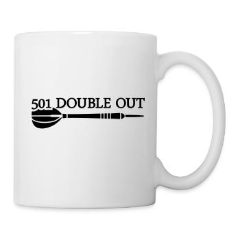 Dartpfeil Darts Dart Kneipensport dartpfeile darts - Tasse - Weiß - Rechts