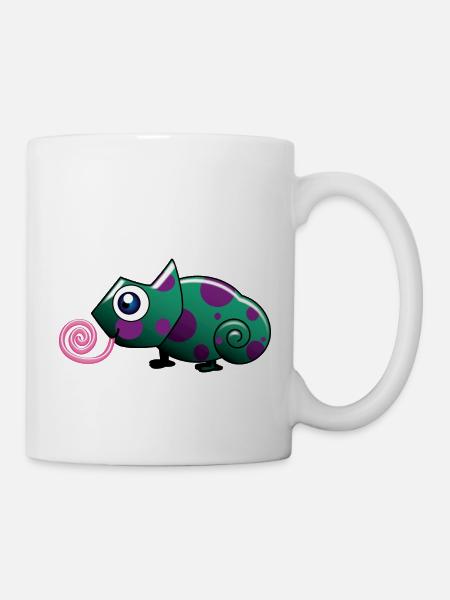 chameleon - Mug - white