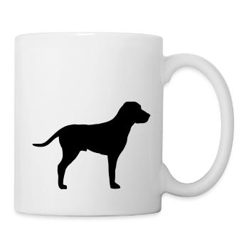Chien - Mug blanc - blanc - Droite