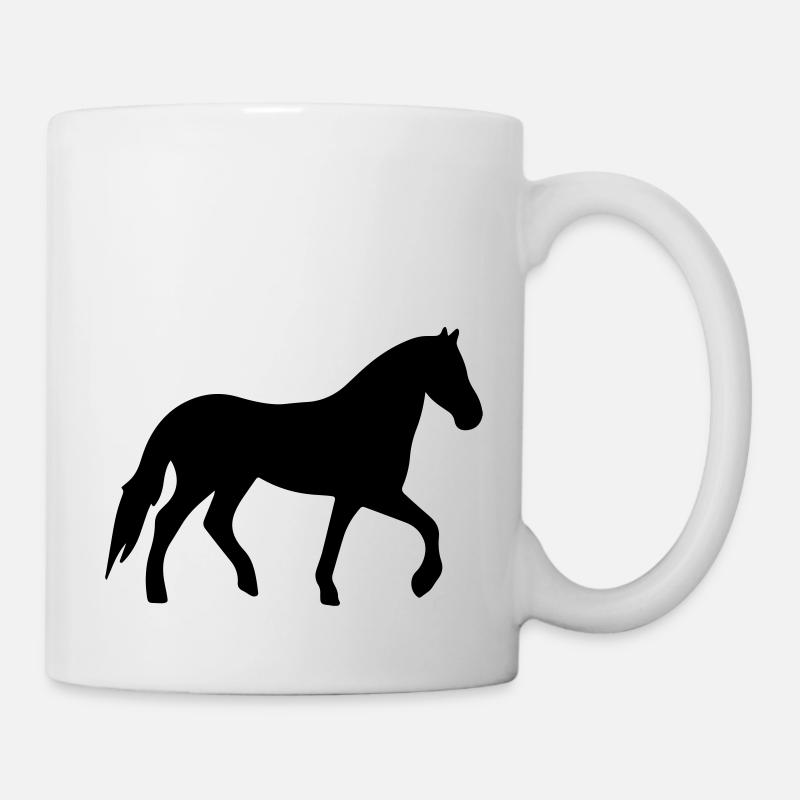 horse - Mug - white