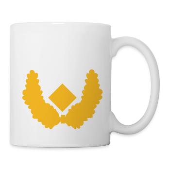 Brigadegeneral Dienstgrad - Tasse - Weiß - Rechts
