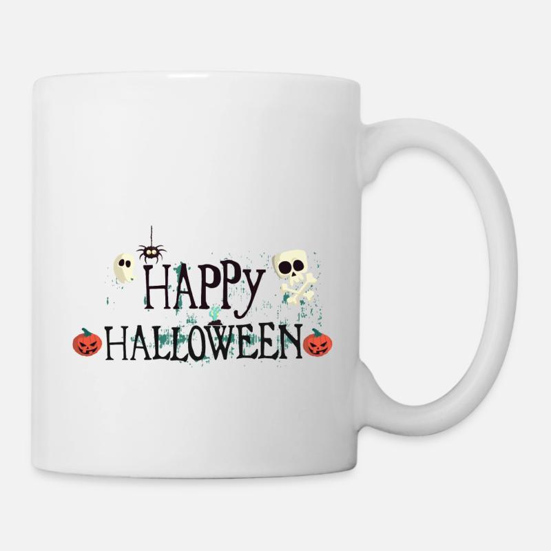 Happy Halloween - Tasse - Weiß