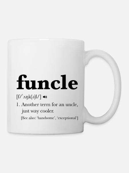 Funcle Dictionary Definition - Mug - white