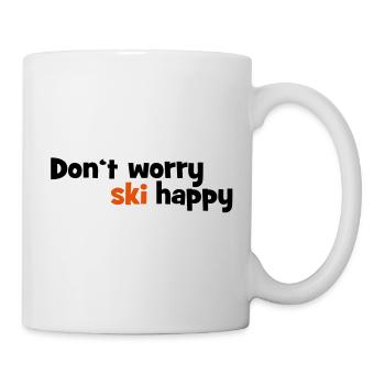 ski - Tasse - Weiß - Rechts