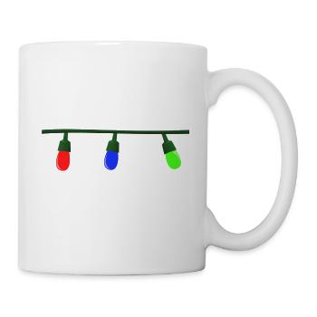 weihnachten winter rentier weihnachtsmann ugly chr - Tasse - Weiß - Rechts