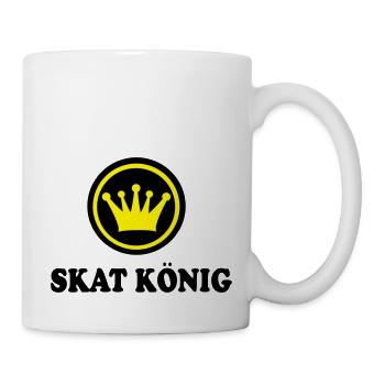 Skat - Tasse - Weiß - Rechts