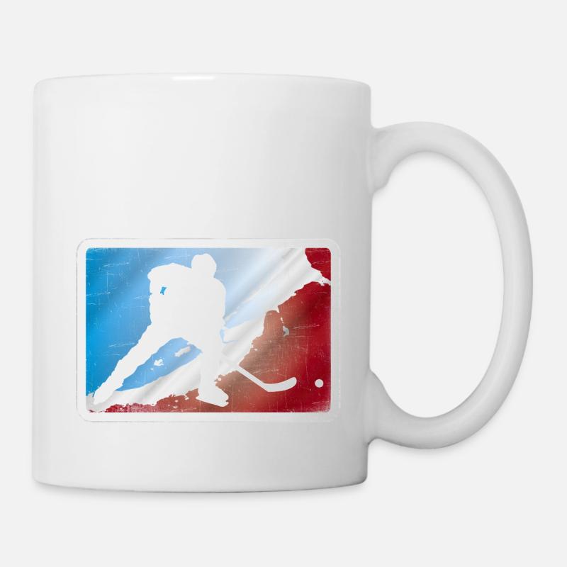 Hockey - Mug blanc - blanc