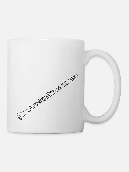 Clarinet - Tasse - Weiß