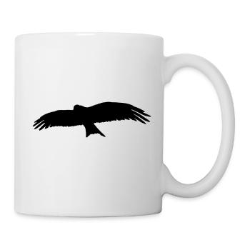 Vogel - Tasse - Weiß - Rechts