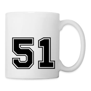 51 - Tasse - Weiß - Rechts
