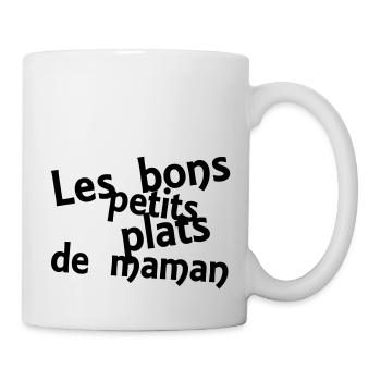 les bons petits plats de maman - Tasse - Weiß - Rechts