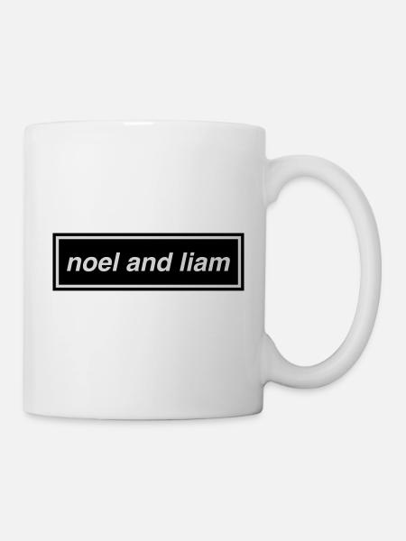 Noel & Liam - Tasse - Weiß