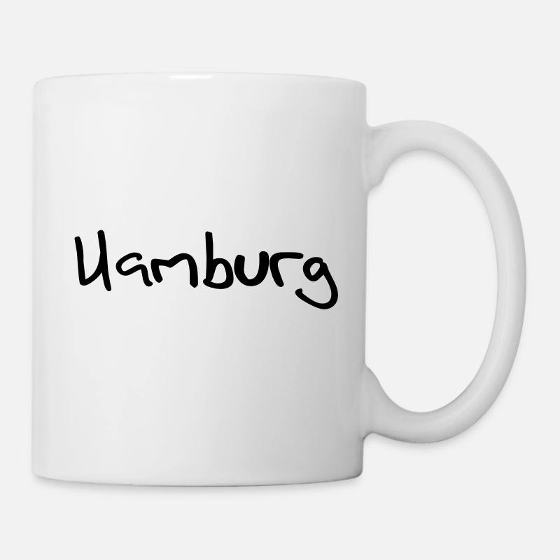hamburg - Tasse - Weiß