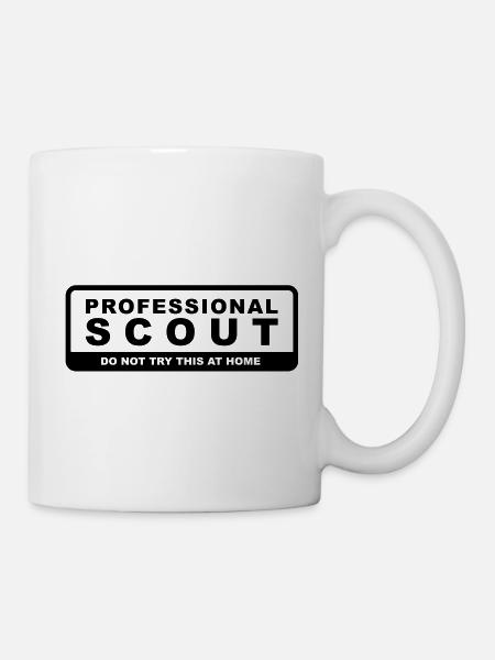 Professional Scout - Do not try this at home - Mug blanc - blanc