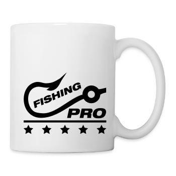 fishing_pro_motiv - Tasse - Weiß - Rechts